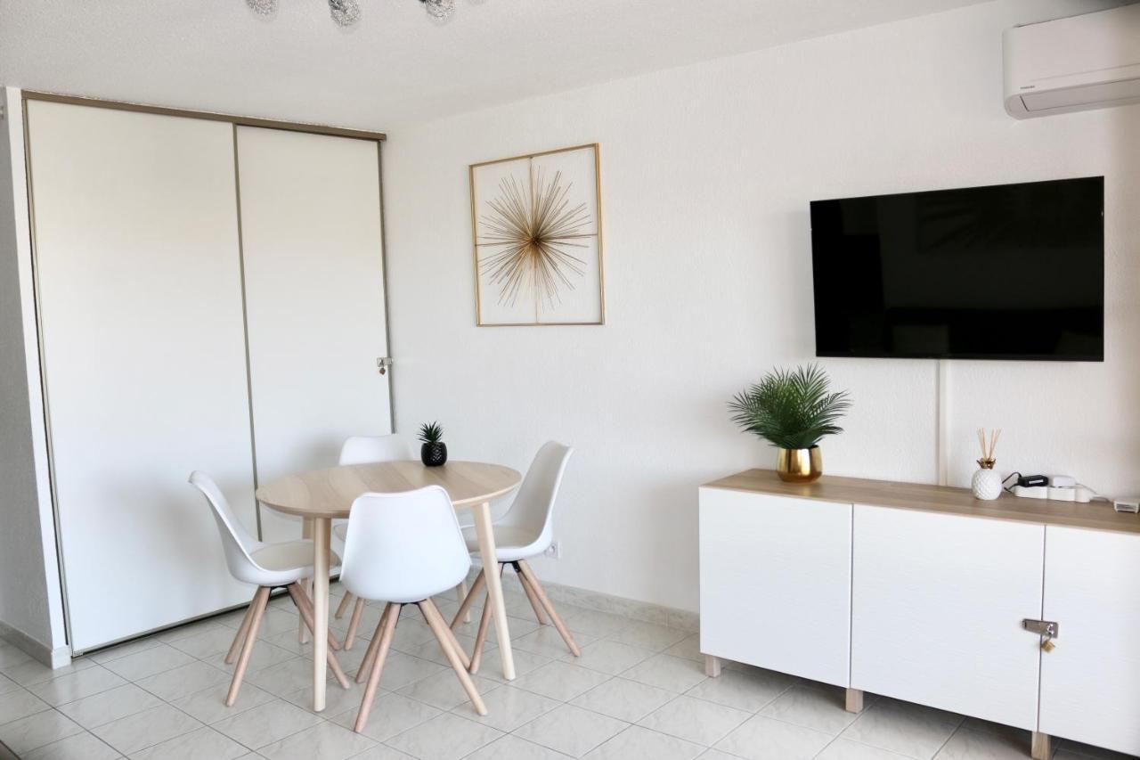 Port-Frejus, Le Consul, Appartement 2 Pieces Climatise, Terrasse & Parking Exterior foto