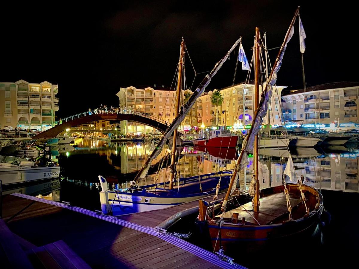 Port-Frejus, Le Consul, Appartement 2 Pieces Climatise, Terrasse & Parking Exterior foto