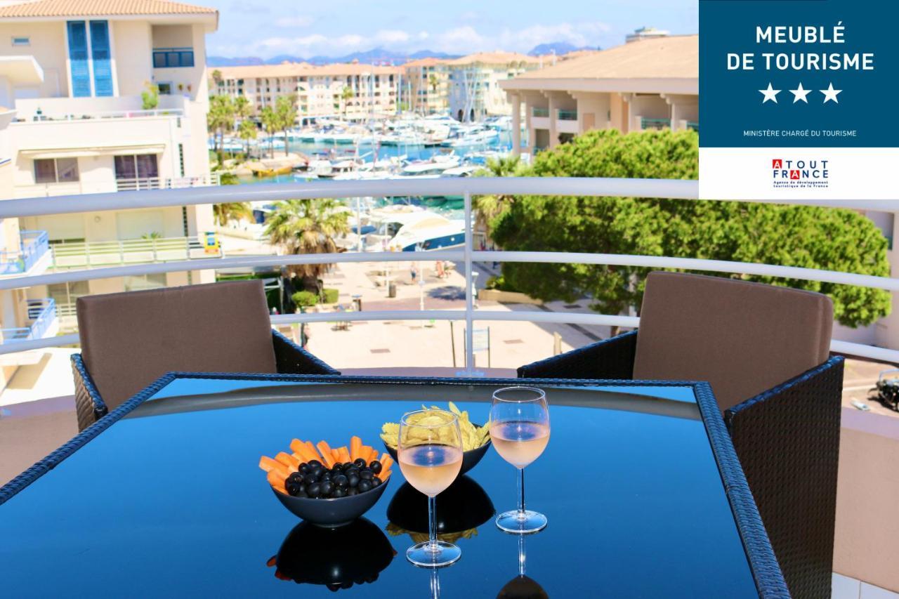 Port-Frejus, Le Consul, Appartement 2 Pieces Climatise, Terrasse & Parking Exterior foto